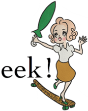 Tokyo Jenne Rainy day sticker #13041970