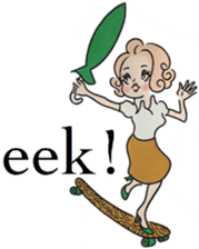 Tokyo Jenne Rainy day sticker #13041970