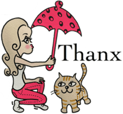 Tokyo Jenne Rainy day sticker #13041971