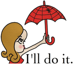 Tokyo Jenne Rainy day sticker #13041974