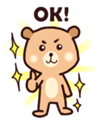 Baby Brown Bear sticker #13042638