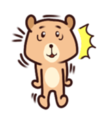 Baby Brown Bear sticker #13042669