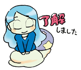 Monster Girl Slime sticker #13043170