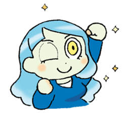 Monster Girl Slime sticker #13043182