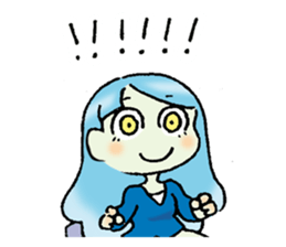Monster Girl Slime sticker #13043191
