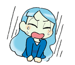 Monster Girl Slime sticker #13043192