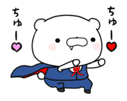 Moving lovely Bear3 sticker #13043520