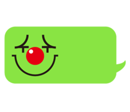 Bubble Faces sticker #13043661