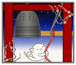 slime-cat Sticker[HW,Xmas,newyear] sticker #13044631