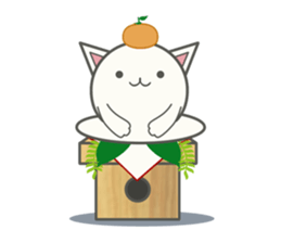 slime-cat Sticker[HW,Xmas,newyear] sticker #13044637