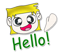 Hi! Mr. Takumi. Love you. sticker #13044710