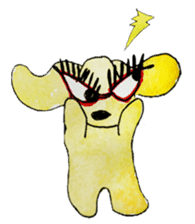 My Worm-Tail Boy sticker #13045102