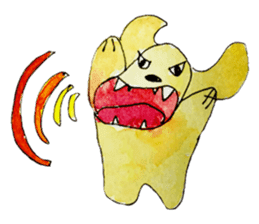 My Worm-Tail Boy sticker #13045110