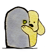 My Worm-Tail Boy sticker #13045115