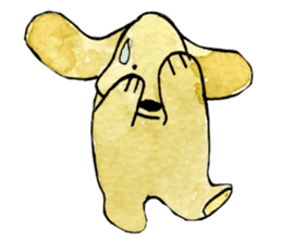 My Worm-Tail Boy sticker #13045132