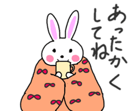 Daily conversation of the rabbit sticker #13045528