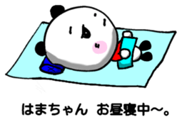 Hamachan Panda sticker sticker #13046584