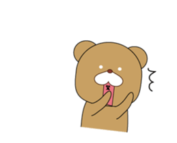Bear Everyday life sticker #13046634