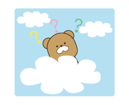 Bear Everyday life sticker #13046640