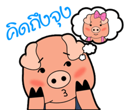Little Pigs Boy&Girl sticker #13047019