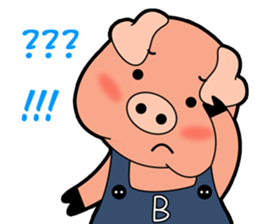 Little Pigs Boy&Girl sticker #13047032