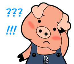 Little Pigs Boy&Girl sticker #13047032