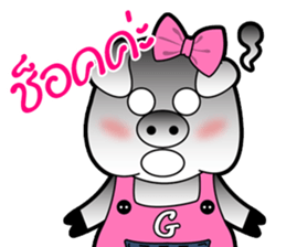 Little Pigs Boy&Girl sticker #13047049