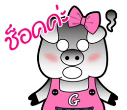 Little Pigs Boy&Girl sticker #13047049