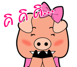 Little Pigs Boy&Girl sticker #13047050