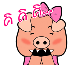Little Pigs Boy&Girl sticker #13047050