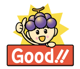 Muscat & Grape sticker #13047414