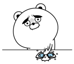 negative kuma sticker #13047699