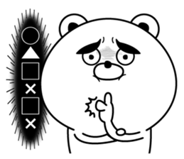 negative kuma sticker #13047721