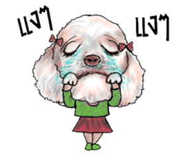 The Hipster Dog Family sticker #13047945