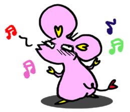 naughty rat sticker #13048486