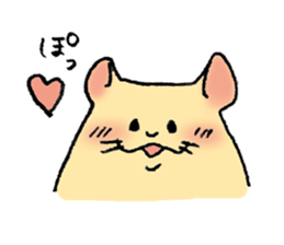 hamster Kimi 2 sticker #13048534