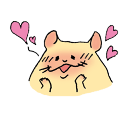 hamster Kimi 2 sticker #13048539