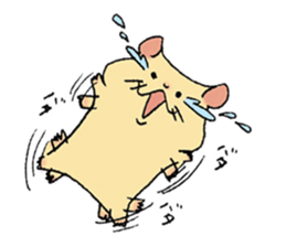 hamster Kimi 2 sticker #13048547