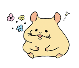 hamster Kimi 2 sticker #13048553