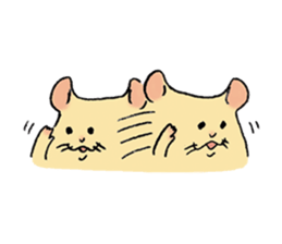 hamster Kimi 2 sticker #13048559