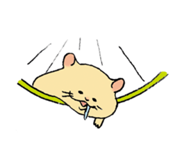 hamster Kimi 2 sticker #13048562