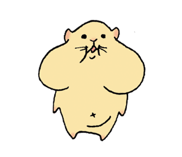 hamster Kimi 2 sticker #13048566