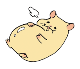 hamster Kimi 2 sticker #13048570