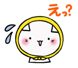 The cat which likes bandana sticker #13048700