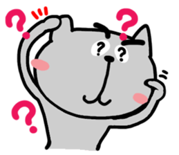 Cute cat (CAT) sticker #13048949