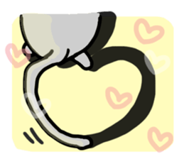 Cute cat (CAT) sticker #13048962