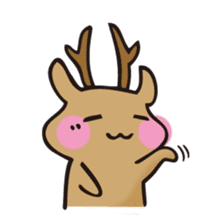 Be with deer Plus++++ sticker #13049151