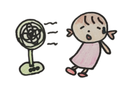 Gentle girl. The English version sticker #13049243