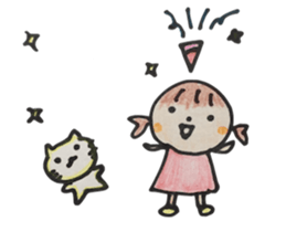 Gentle girl. The English version sticker #13049251