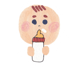 BABY baby boo sticker #13049256